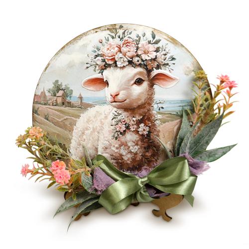 Інтер'єрна декоративна композиція Пасхальний натюрморт, №08