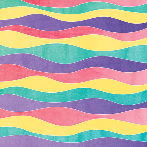 Лист двостороннього паперу для скрапбукінгу Sweet Birthday-4 20,5х20,5 см