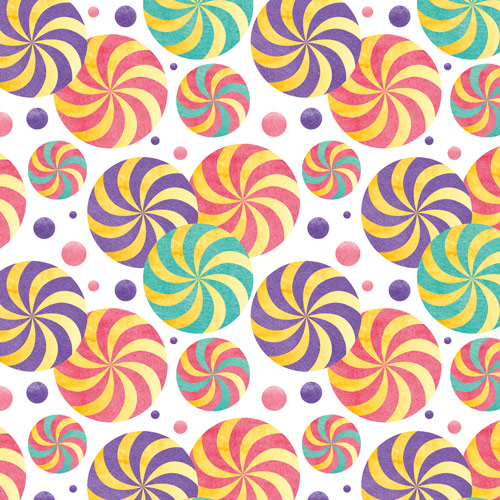 Лист двостороннього паперу для скрапбукінгу Sweet Birthday-5 20,5х20,5 см