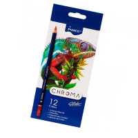 Карандаші кольорові Marco Chroma 8010-CB, 12 шт  