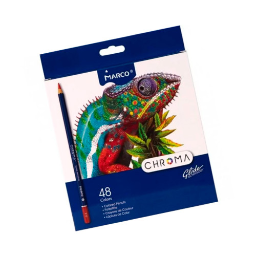 Карандаши цветные Marco Chroma 8010-CB, 48 шт