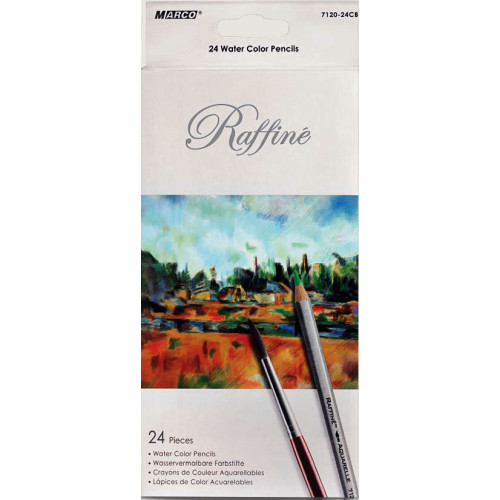 Набор акварельных карандашей Raffine 7120-CB, 24 шт