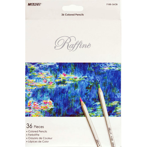 Набір кольорових олівців Marco Raffine 7100-СВ, 36 шт  