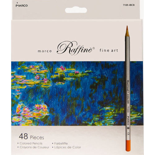 Набір кольорових олівців Marco Raffine 7100-СВ, 48 шт  