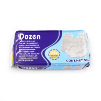 Маса для ліплення, глина біла 500 г Dozen