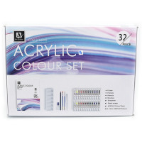 Подарочный набор для акриловой живописи ACRYLIC 32 шт