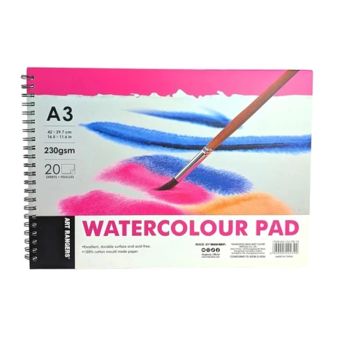 Альбом акварельный А3, 20 листов, 230 г Art Nation