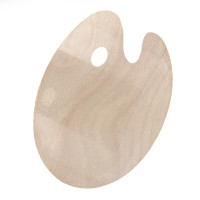 Палитра для масляных красок, деревянная 20х30х0,3 см