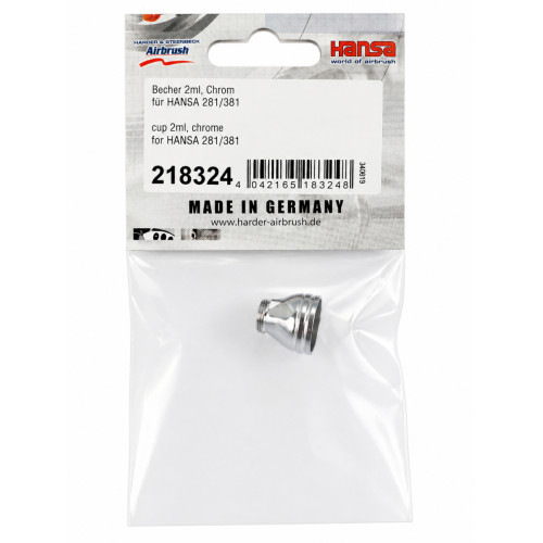 Бачок 2 мл Harder and Steenbeck, хром, для HANSA 281/381, 218324