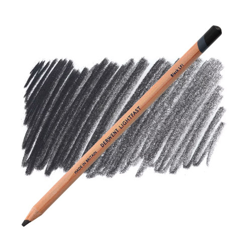 Карандаш масляный Lightfast, Черный, Derwent