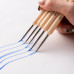 Набір пензлів HIMI 5 шт., лайнер Detail Painting Brush Set  