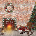 Лист двусторонней бумаги для скрапбукинга Bright Christmas №1123-5 30,5×30,5 см  