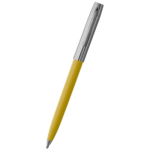 Авторучка Fisher Space Pen Cap-O-Matic Желтая + Хром/S775-Y (747609001129)