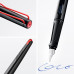 Чернильная Ручка Lamy Joy Светящаяся Черная с красной клипсой 1,5 мм / Чернила T10 Синие [015] (4014519651109)