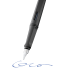 Чернильная Ручка Lamy Joy Матовая Черная с хромированным колпачком 1,5 мм / Чернила T10 Синие [011] (4014519651079)