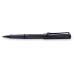 Ручка-роллер Lamy Safari Стальная черная / Стержень M63 1,0 мм Синий [3E2] (4014519765073)