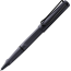 Ручка-ролер Lamy Safari Сталево-чорна / Стержень M63 1,0 мм Синій [3E2] (4014519765073)  