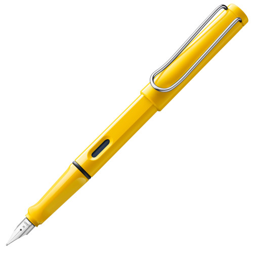 Чернильная Ручка Lamy Safari Желтая EF / Чернила T10 Синие [018] (4014519273035)