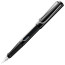 Чернильная Ручка Lamy Safari Сияющая Черная EF / Чернила T10 Синие [019] (4014519280071)