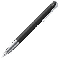 Чорнильна ручка Lamy Studio Матова Чорна EF / Чорнила T10 Сині [067] (4014519277316)  