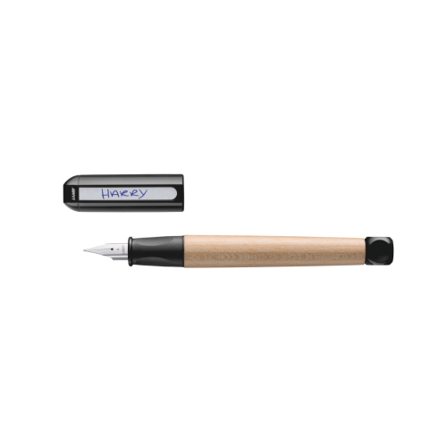 Чернильная Ручка Lamy ABC Черная LH / Чернила T10 Синие [009] (4014519799955)