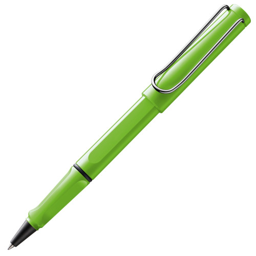 Ручка-ролер Lamy Safari Зелена / Стержень M63 1,0 мм Синій [313] (4014519735021)  