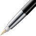 Чернильная Ручка Lamy Studio Лакованая черная EF / Чернила T10 Синие [068] (4014519693451)