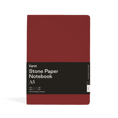 Записная книжка Karst Classic A5 / Линейка Пино-бордо Мягкий (754169025410)