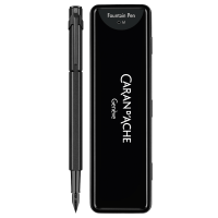 Чернильная Ручка Caran d'Ache 849 BLACK CODE Черная/перо М (7630002360517)