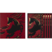 Записная книжка Moleskine Year of the Horse Красная + 4 карандаша Blackwings Подарочный набор (8056999278533)