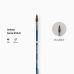Кисть синтетика круглая Isacolor Quill Mop, №4/0, французская вязкая, терпкая ручка