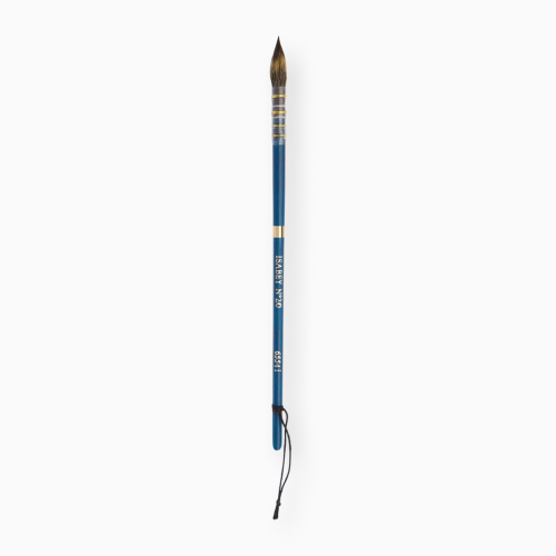 Кисть синтетика круглая Isacolor Quill Mop, №2/0, французская вязкая, терпкая ручка