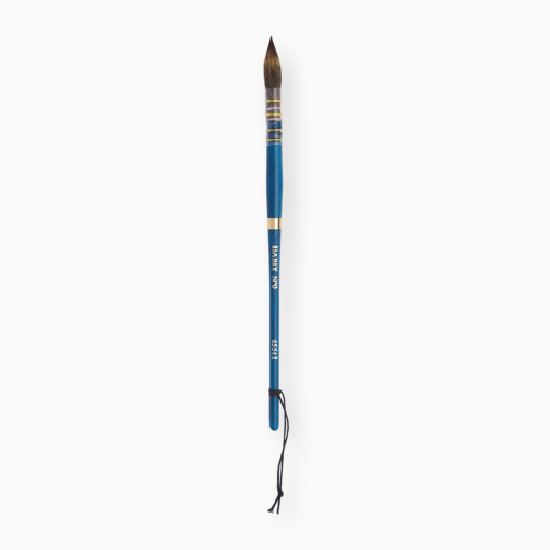 Кисть синтетика круглая Isacolor Quill Mop, №0, французская вязкая, терпкая ручка
