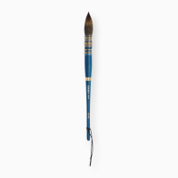 Кисть синтетика круглая Isacolor Quill Mop, №4, французская вязкая, терпкая ручка