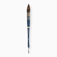 Кисть синтетика круглая Isacolor Quill Mop, №6, французская вязкая, терпкая ручка