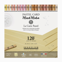 Блок пастельной бумаги Sennelier Pastel Card, 30х30 см, 12 листов, Неаполитанский желтый