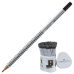 Карандаш чорнографітний Faber-Castell Grip 2001 НВ з гумкою, 117200  