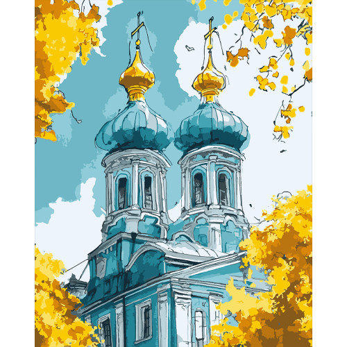 Картина по номерам SANTI София Киевская 40х50 см