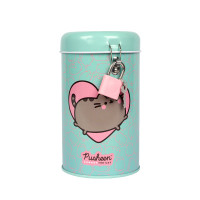 Копилка Yes круглая метал Pusheen