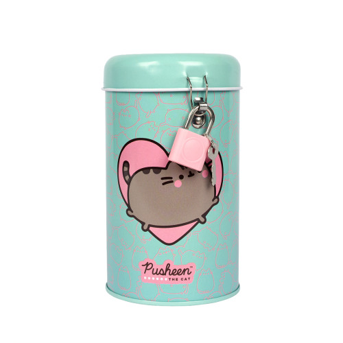 Копілка Yes кругла метал Pusheen
