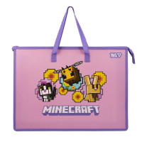 Папка-портфель YES FC на молнии Minecraft.Spring