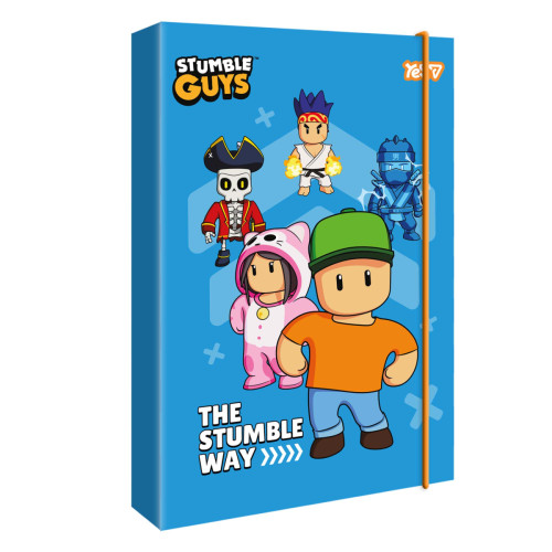 Папка для тетрадей Yes картонная В5 Stumble Guys Папка для тетрадей Yes картонная В5 Stumble Guys