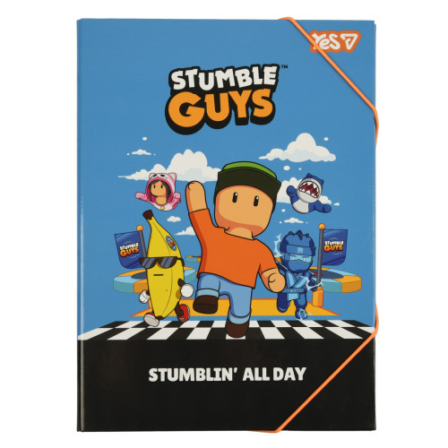Папка для труда Yes картонная A4 Stumble Guys