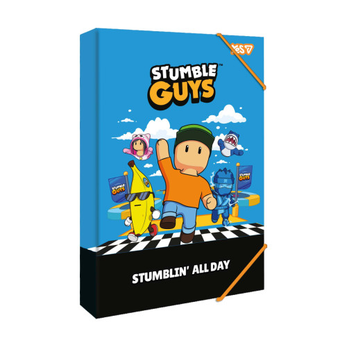 Папка для труда Yes картонная A4 Stumble Guys Папка для труда Yes картонная A4 Stumble Guys