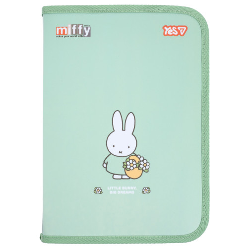 Папка для зошитів пластикова на блискавці Yes Miffy В5