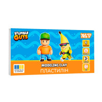 Пластилін Yes 6 кольорів 120г Stumble Guys Пластилін Yes 6 кольорів 120г Stumble Guys