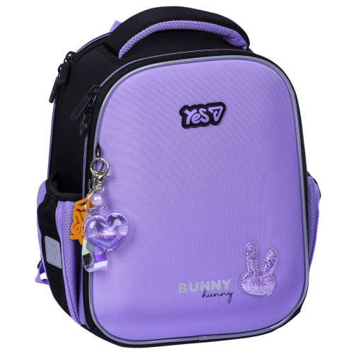 Рюкзак школьный каркасный YES Shiny Bunny H-100