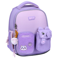 Рюкзак школьный каркасный YES Little Kitty H-100