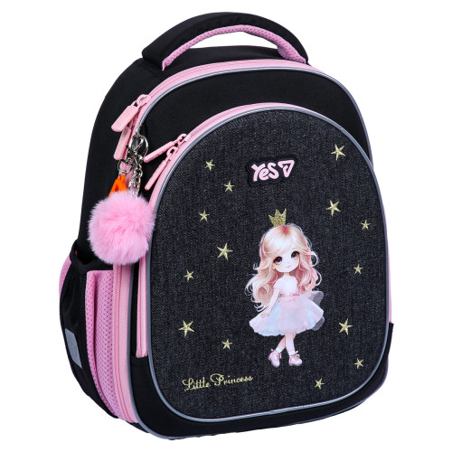 Рюкзак школьный полукаркасный Yes Little Princess S-109