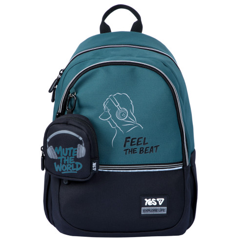 Рюкзак Yes Feel the Beat T-113M Рюкзак Yes Feel the Beat T-113M